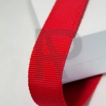 Edging tape pp r 4235 23mm red canvas