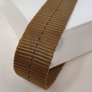 Стрічка ремінна, ПА р.2253 25мм РУКАВ койот, товщина 2,2мм
