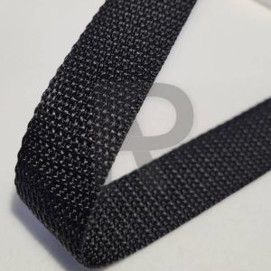 Стрічка ремінна, ПП р.3204 20мм чорний
