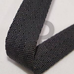 Стрічка ремінна, ПП р.32514 25мм чорна