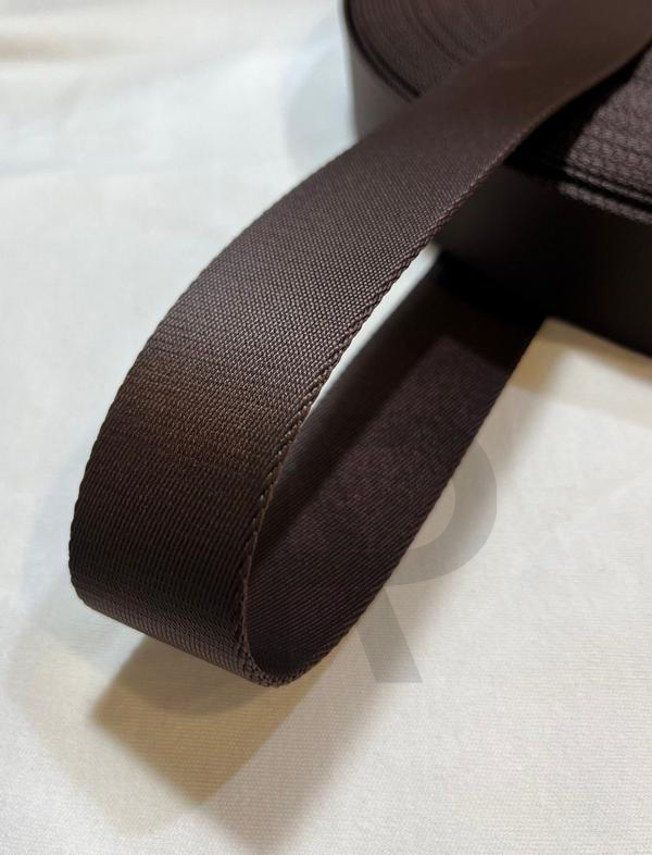 Стрічка ремінна ( для сумок ) ПА р. 23836, 38 мм, Коричнева