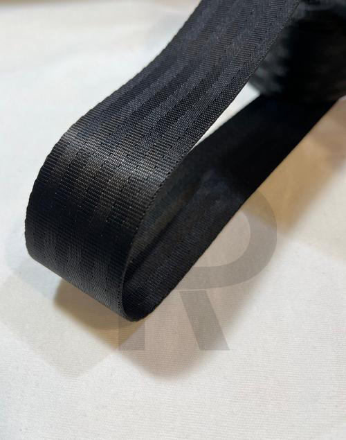 Стрічка ремінна. р.2408, 40мм (ремінь безпеки),ПА, Чорна